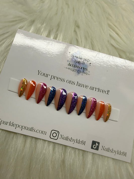 Half & Half Glitter Set